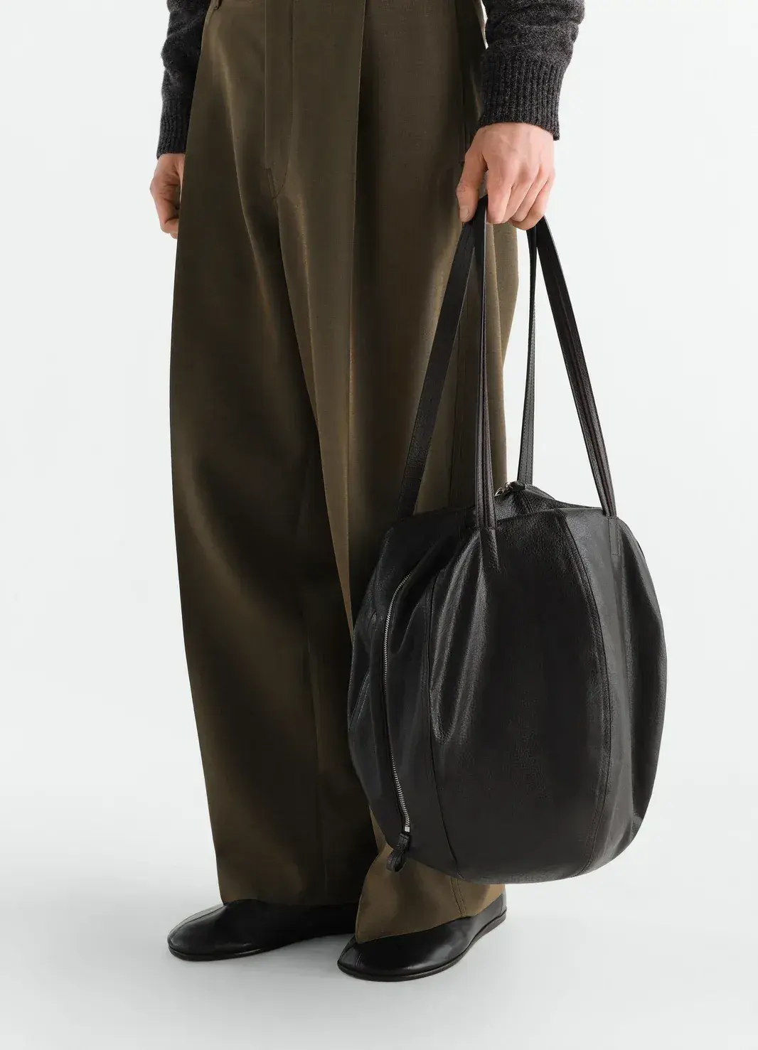 Wide Trousers in Mauve, alternate view